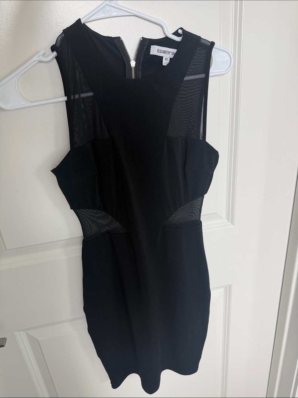 Elizabeth and James Black Dress